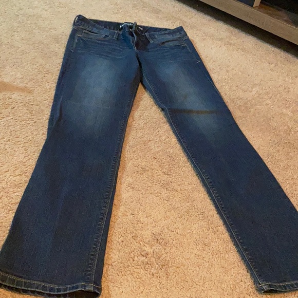Express Denim - Skinny low rise jeans